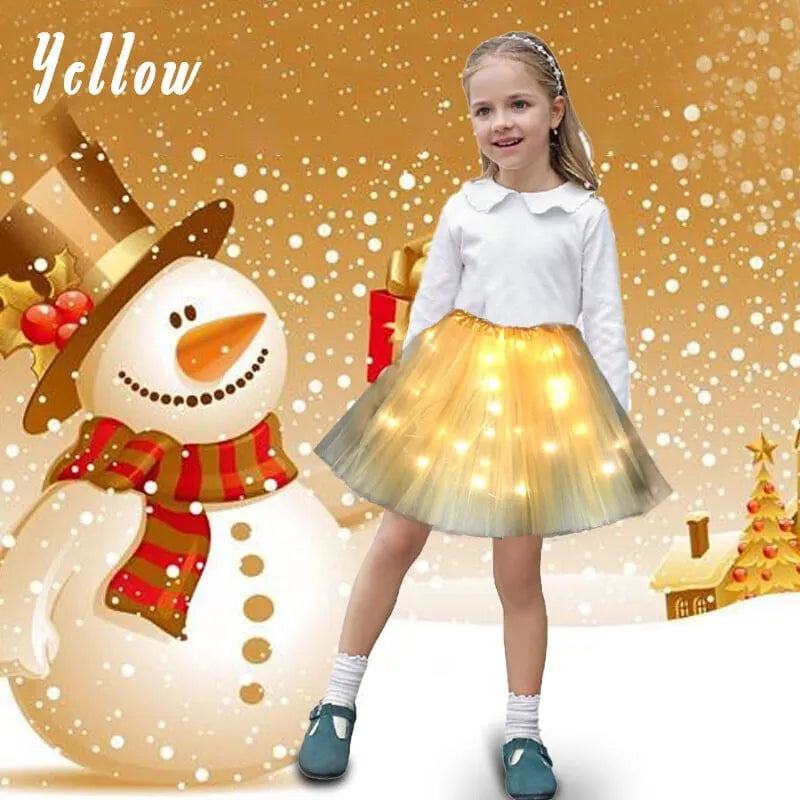 🎅 EARLY XMAS SALE 49% OFF 🔥Magical & Luminous LED Tutu Skirt