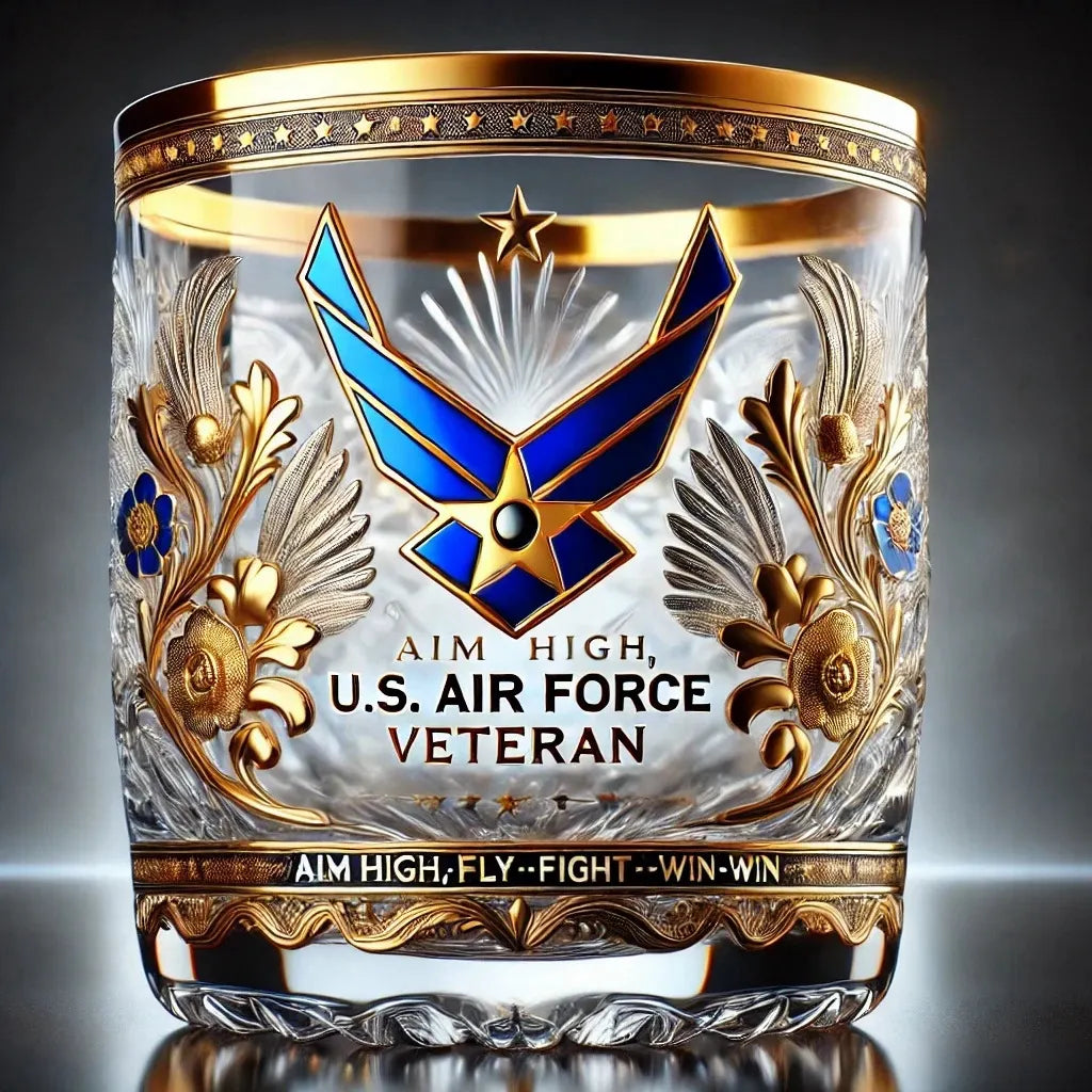 Veteran Tribute Glass