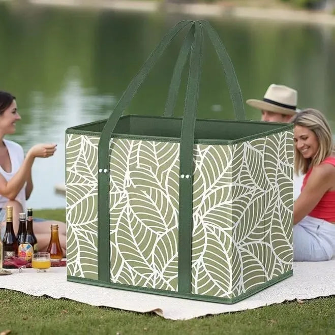🔥HOT SALE🔥Thickened reusable shopping bag (foldable, sturdy, waterproof) 🛒✨