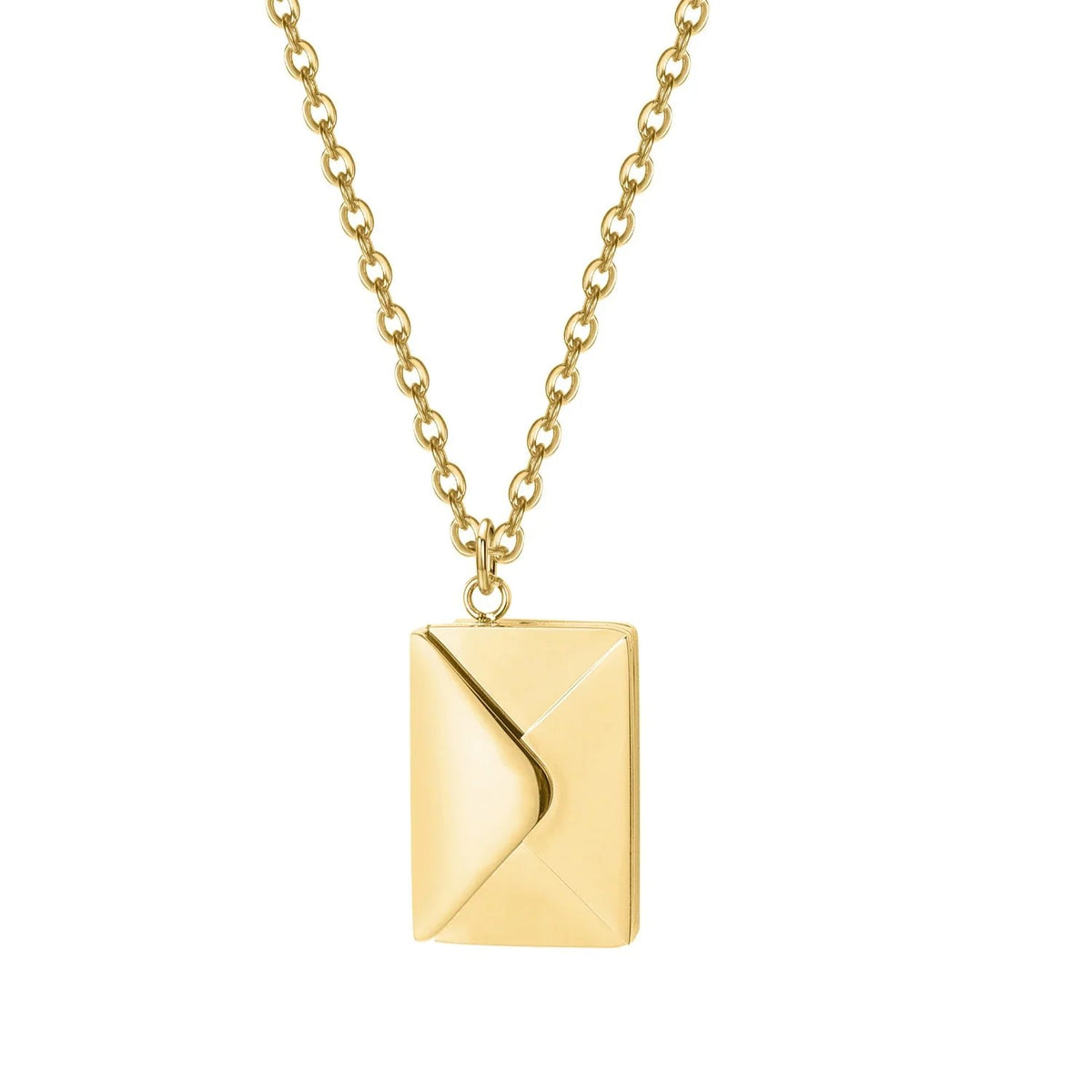 Unique Gift-Custom Love Photo Letter Envelope Necklace