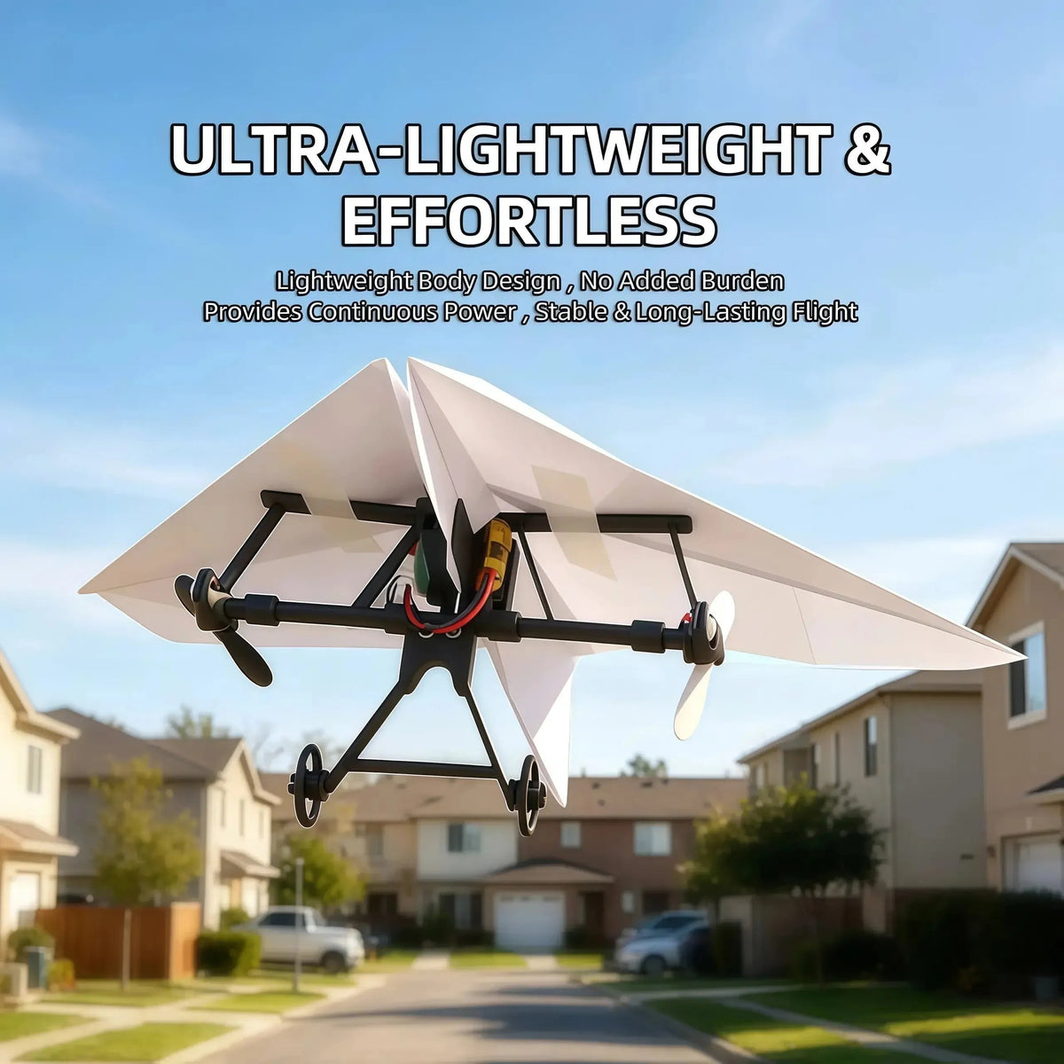 🔥HOT SALE🔥✈️ RC Paper Airplane Power Kit – Remote Control STEM Flying Toy 🚀