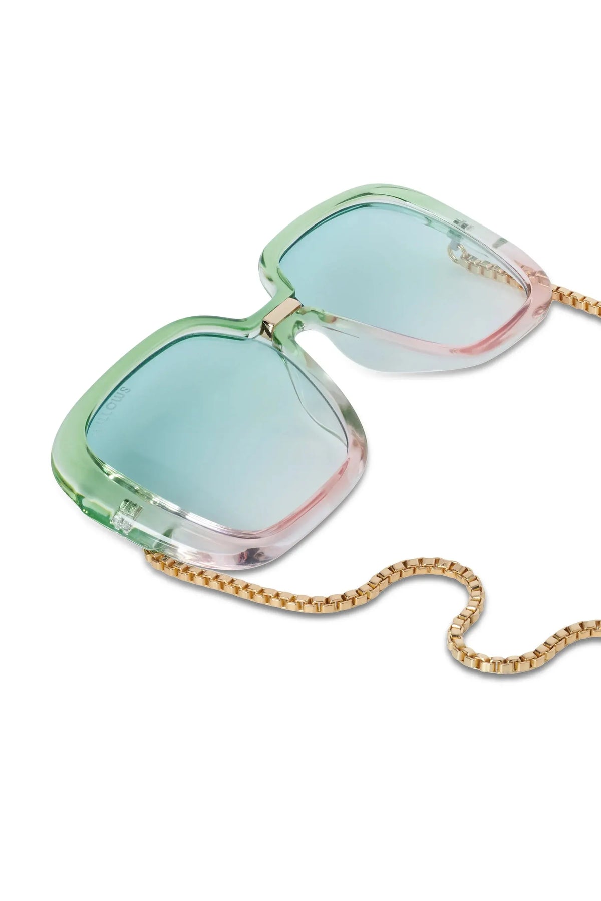 🔥Last Day 49% OFF - 🕶️Chain-Link Crystal Sunglasses
