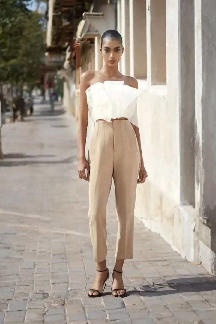 🔥LAST DAY PROMOTION🔥 -50% OFF 💁‍♀️ Tailored Pleat High Waist Pants
