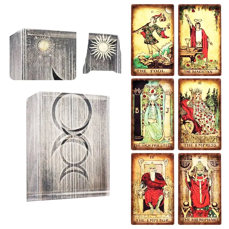 🔥Last 4 hours Sale: Save 50% -Borderless Tarot Reading Deck
