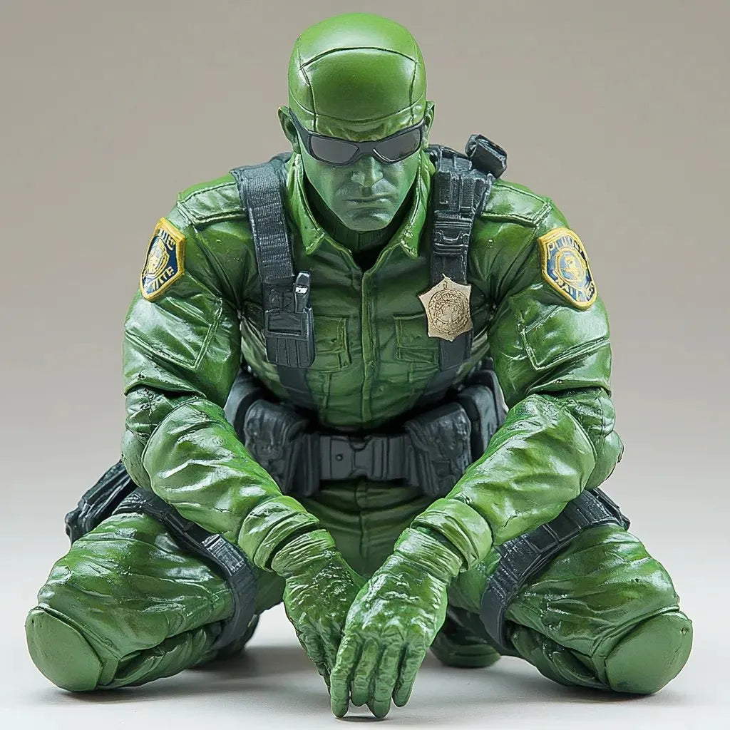 ⚡️FLASH SALE 49% OFF - Green Police Style & Action Series Figures