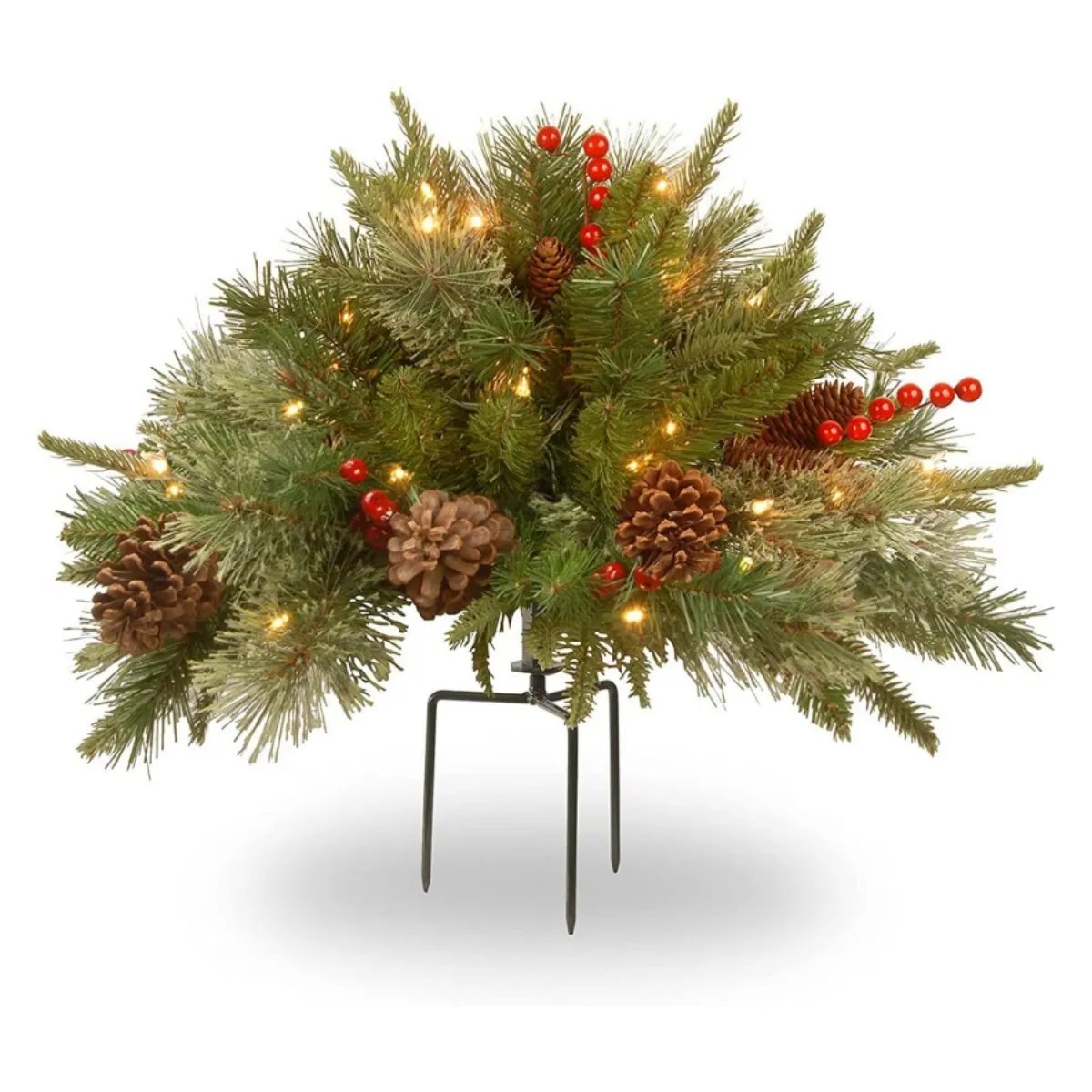 🎉🎄🔥Pre-lit Artificial Christmas Tree Urn Filler💐