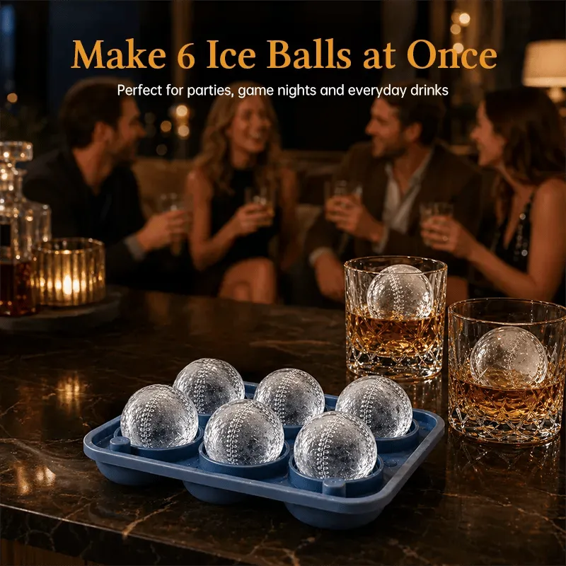 🎉 Baseball Ice Ball Mold