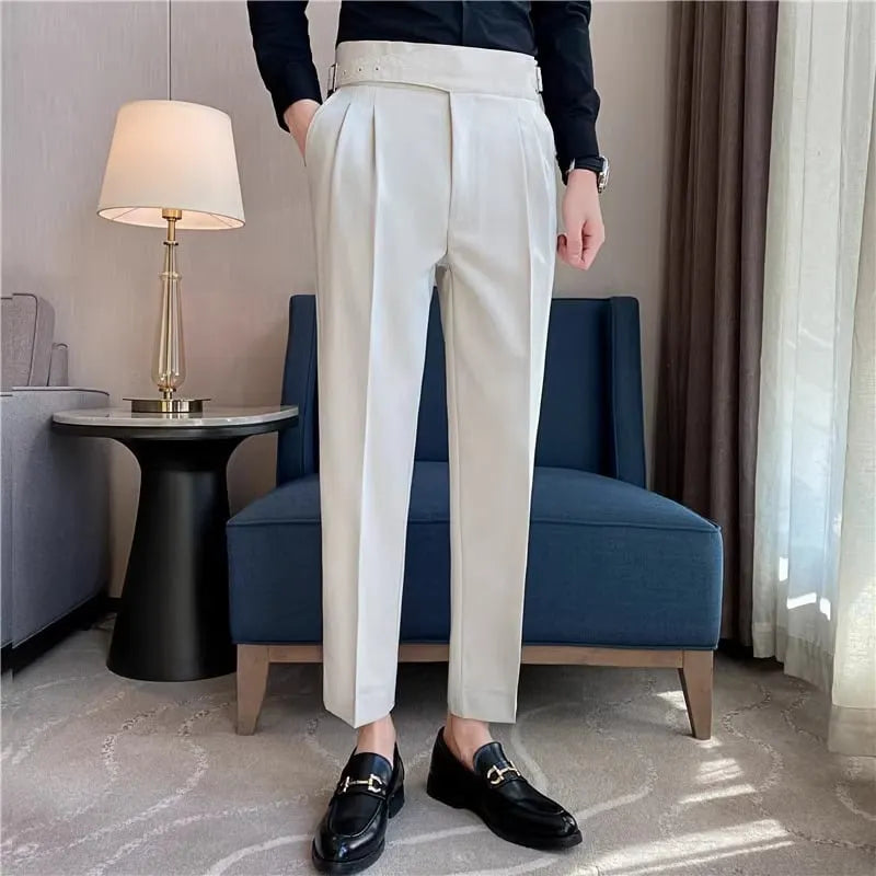 Classic Buckle Trousers (Buy 2 Free Shipping)