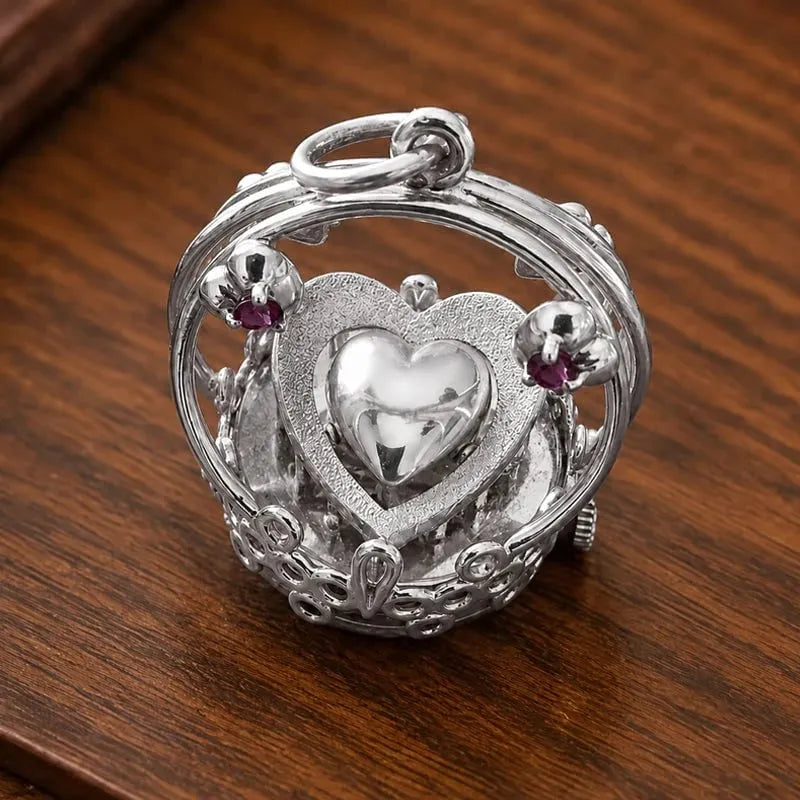 ❤️‍🔥⚙️Heartbeat mechanical pendant - ✨Heart Design × Mechanical Aesthetic