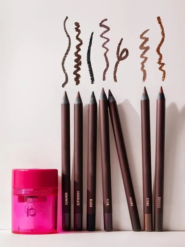 🌟Hot Sale🌟24 HR Waterproof Eyeliner Duo Sharpenable Eye Pencil