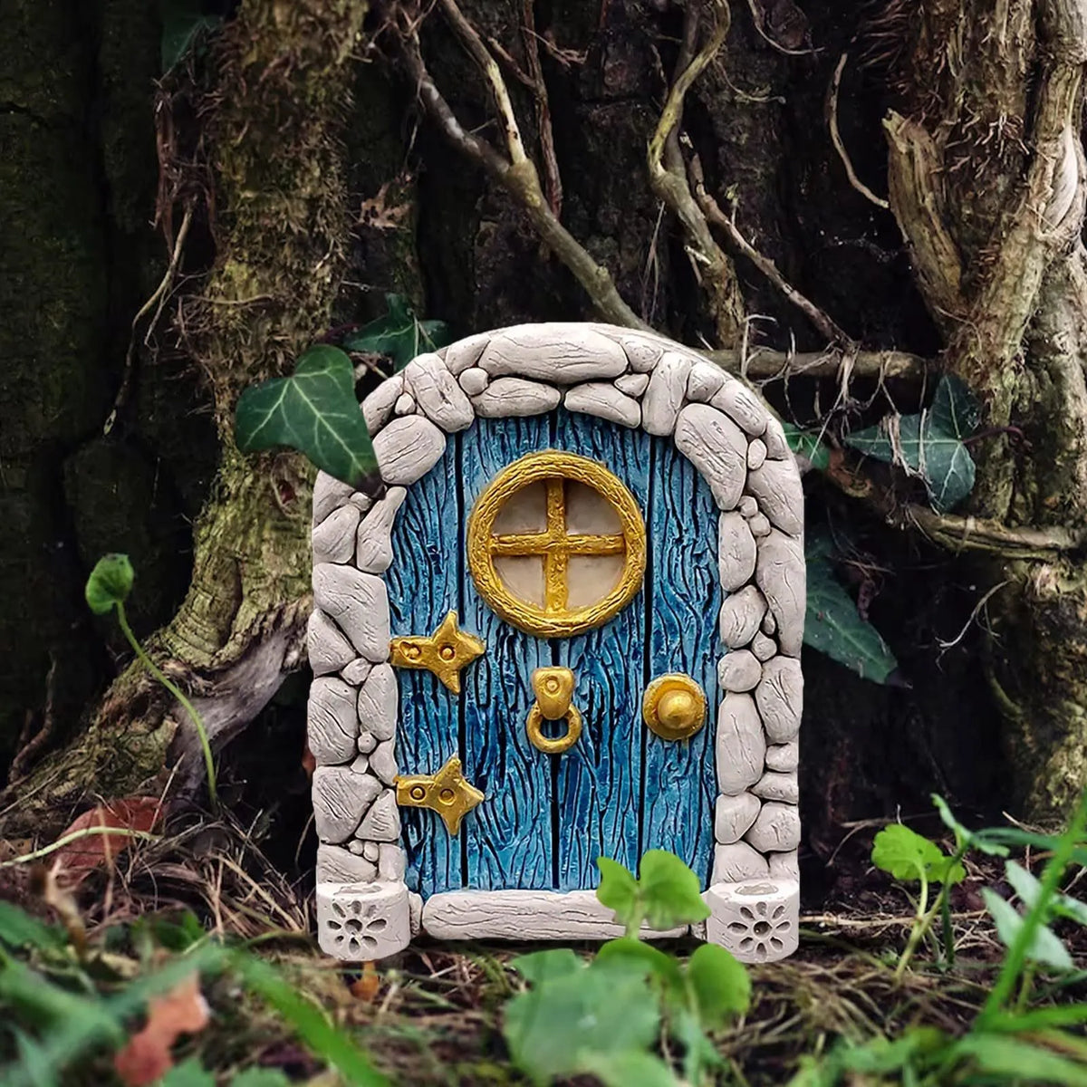 🎁Fairy Garden Door art sculpture decoration🔥🔥