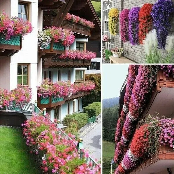 🎄🎁Last Day 70%OFF-🌺Vivid Artificial Hanging Orchid Bunch🌷