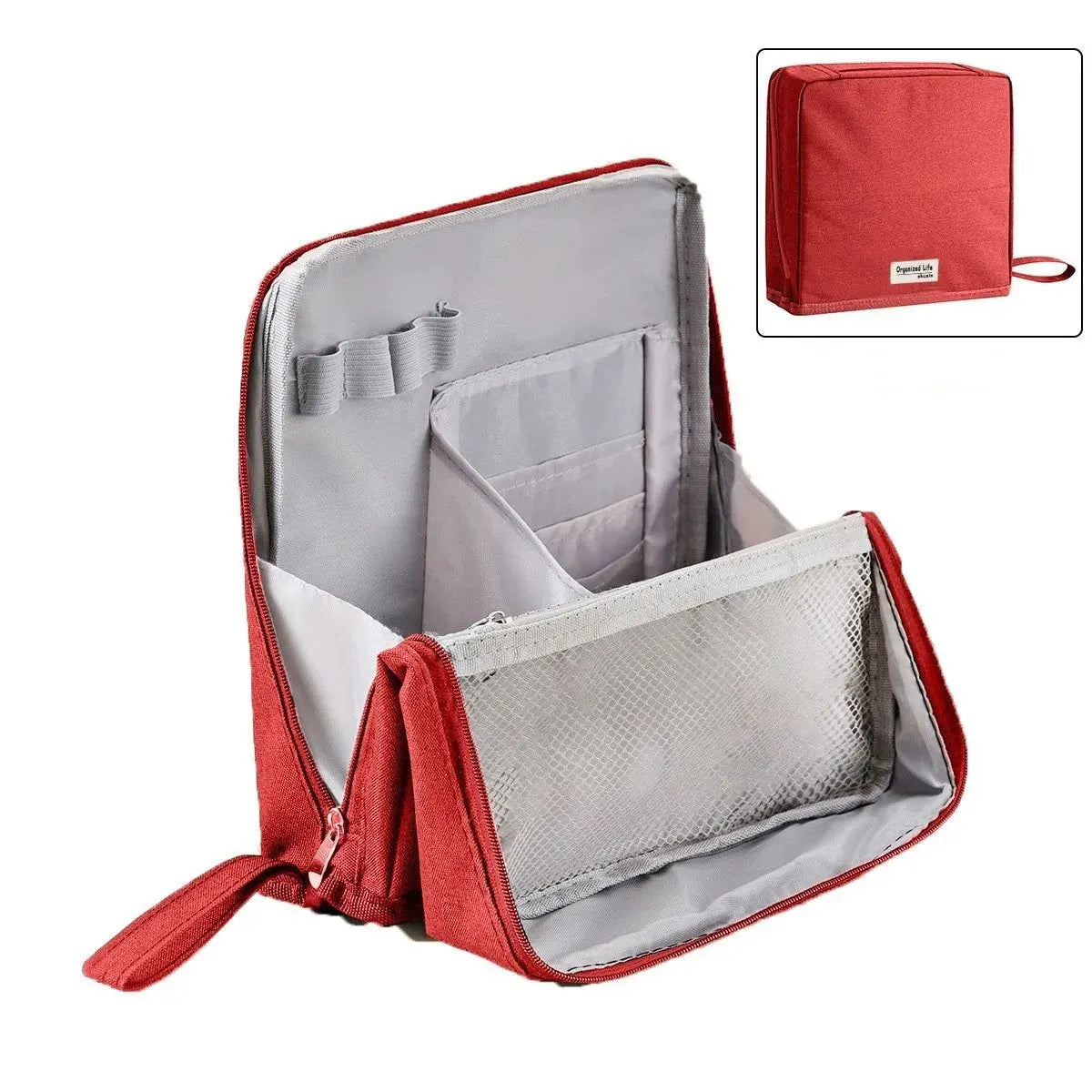 🔥 HOT SALE 🔥Standing Makeup Bag – Portable, Large Capacity
