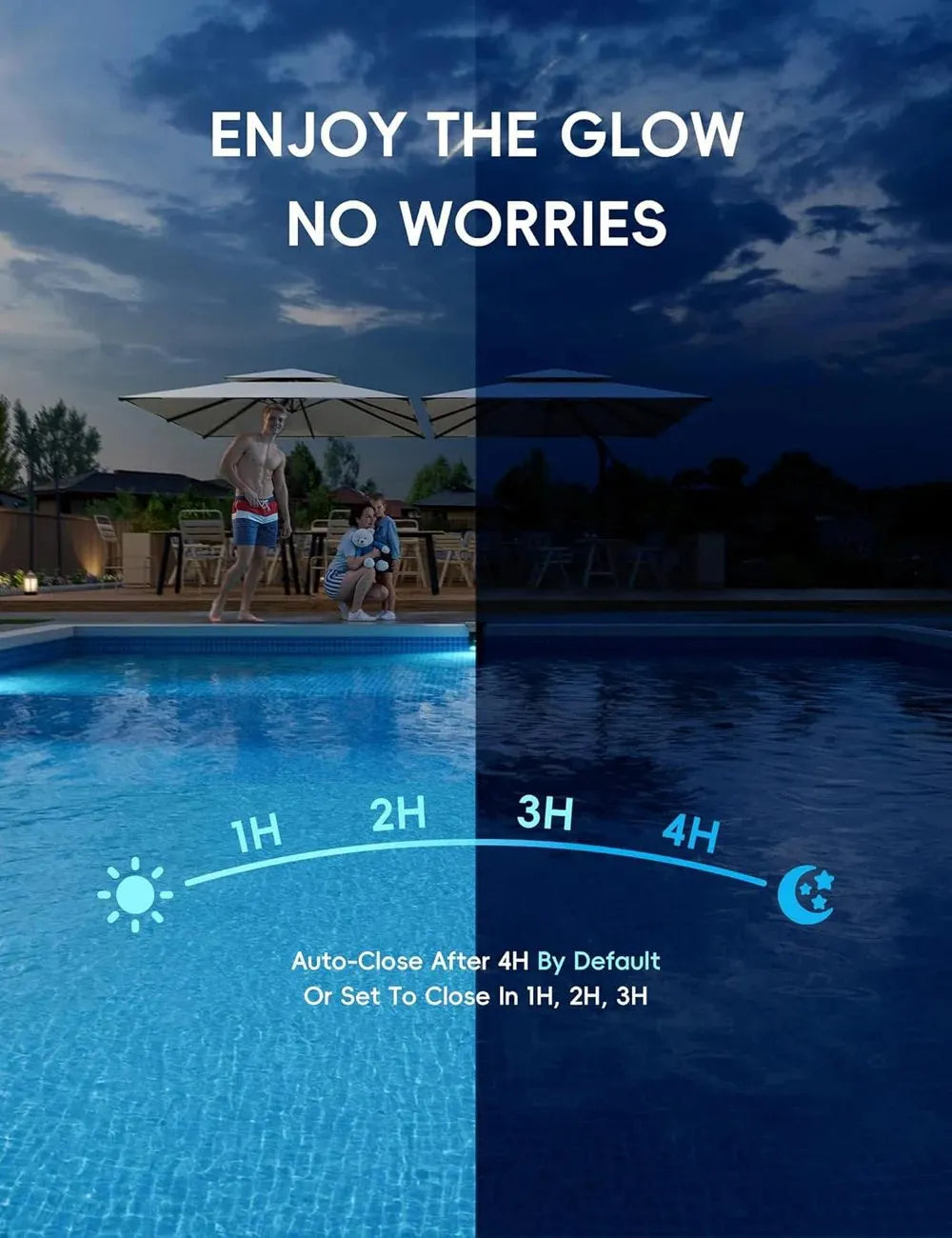 🔥HOT SALE🔥 New Series — Poolside Solar Light for Swimming Pool ✨BUY 3 FREE SHIPPING