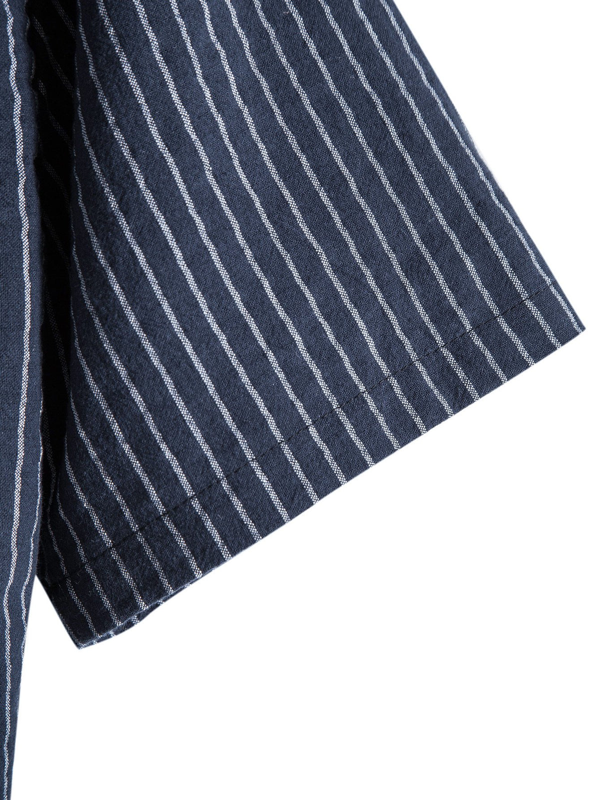 🔥Men's New Striped Linen Short Sleeve Shirt-BUY 2 FREE SHIPPING