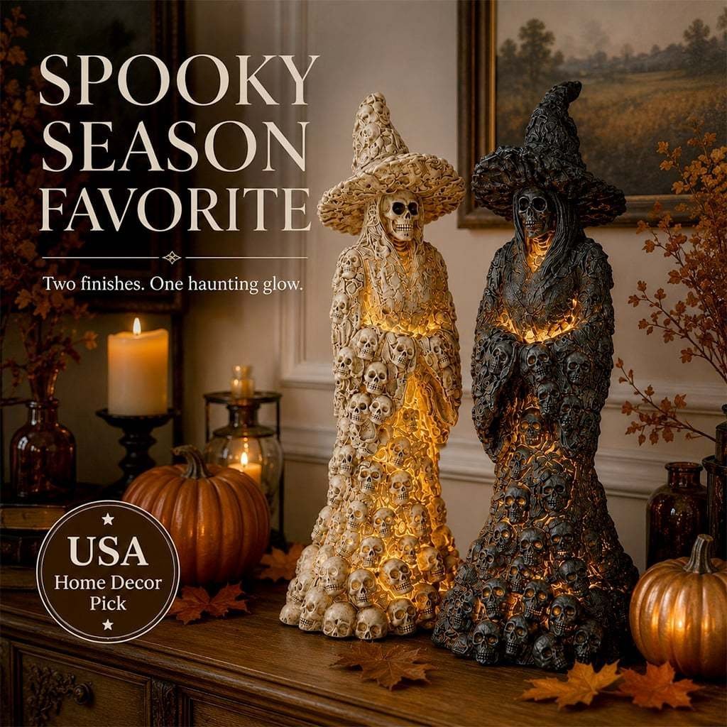 🔥HOT SALE🔥🔥Flash Sale 50% OFF-Skeleton Witch Ornament