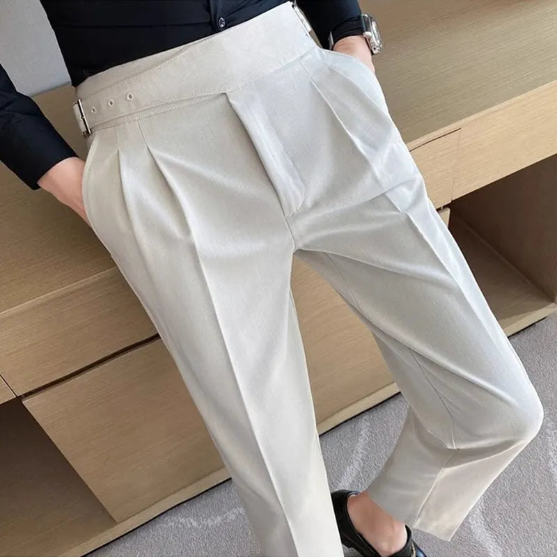 Classic Buckle Trousers (Buy 2 Free Shipping)