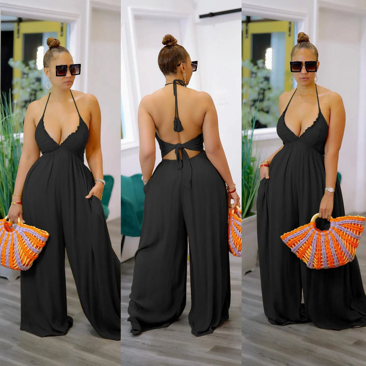 Giving Sexy Backless Jumpsuit (Buy 2 Free Shipping)
