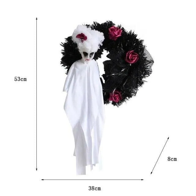 🔥Halloween Promotion-50%🔥Ghost Door Halloween Hanging Decoration