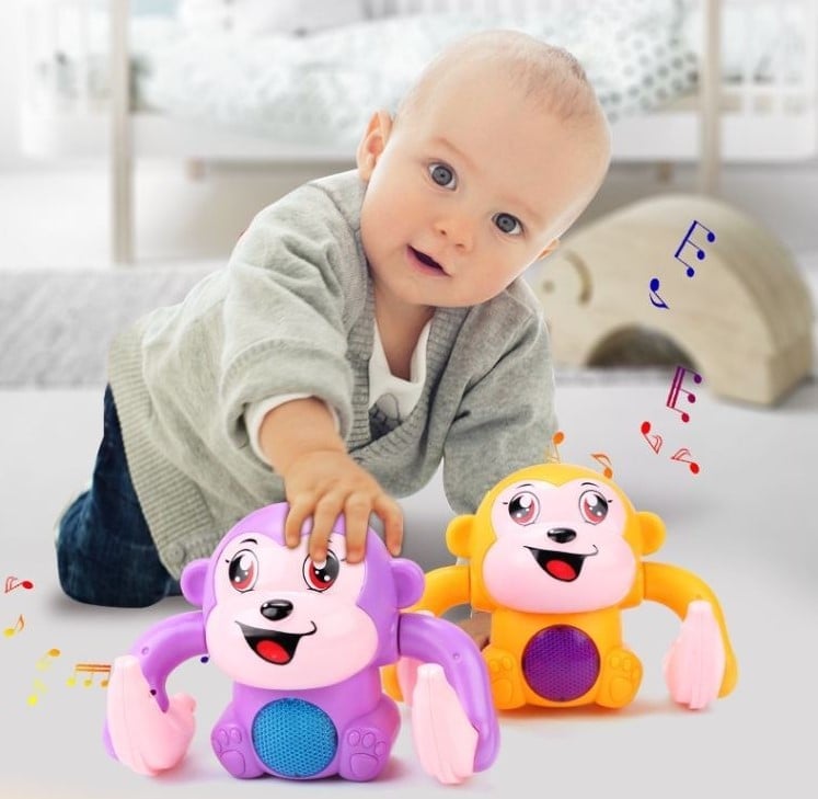 🎄CHRISTMAS SALE NOW-48% OFF🎄Early infant electric flip and head monkey toys