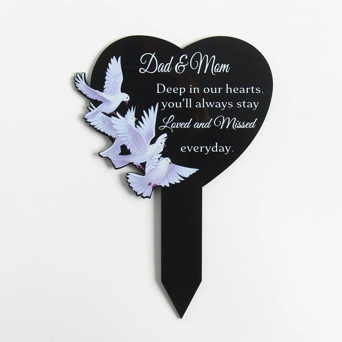 💖Eternal Heart Memorial Plaque