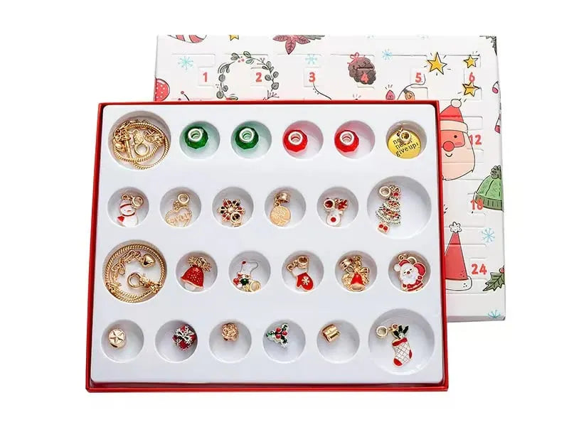 🔥BLACK FRIDAY SALE-24PCS Necklace Pendant Christmas Countdown Advent Calendar Blind Box
