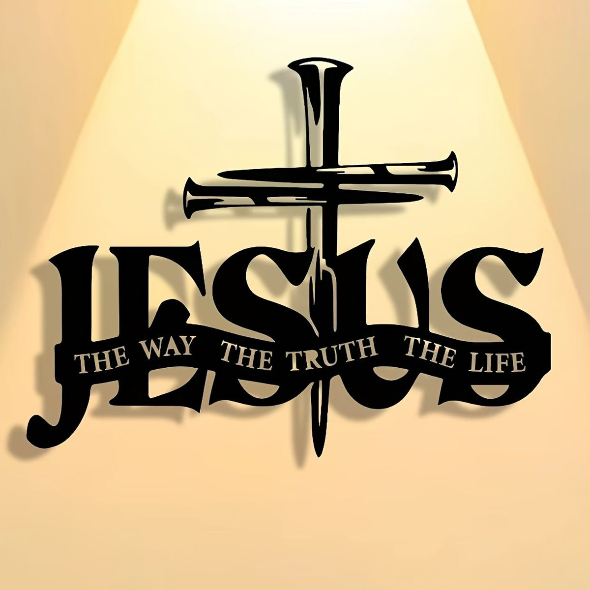 Jesus & Cross Design Wall Art-Limited Handmade Series