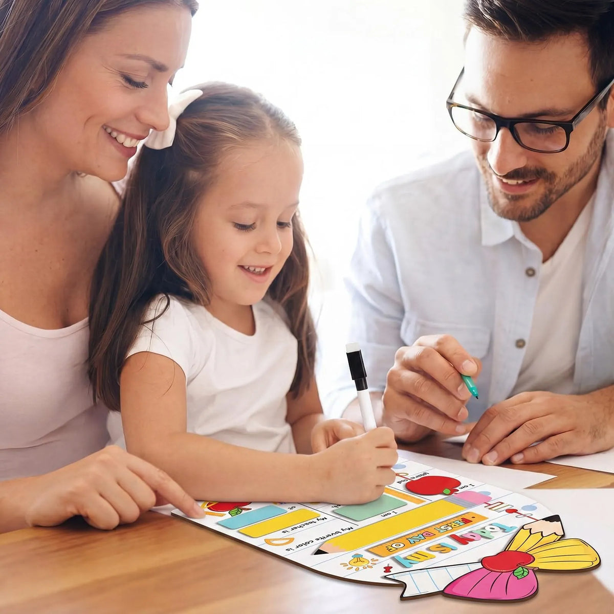 🔥Last Day 49% OFF - 🧑‍🏫✨Reusable First & Last Day of School Chalkboard Sign – Capture Every Milestone Memory