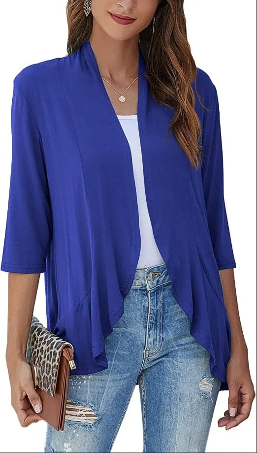 NEW🔥 Women's Casual Lightweight Open Front Cardigans