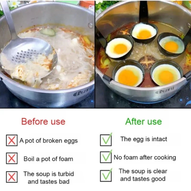 🎉💥Buy 1 Get 1 Free💥🍳 Hang it, steam it, clean it. Non-stick egg steamer – breakfast simplified. Grab it! ✨