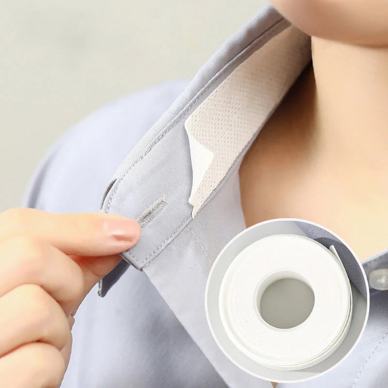 🔥HOT SALE🔥Disposable Shirt Collar Protectors - Absorbent Sweat Pads