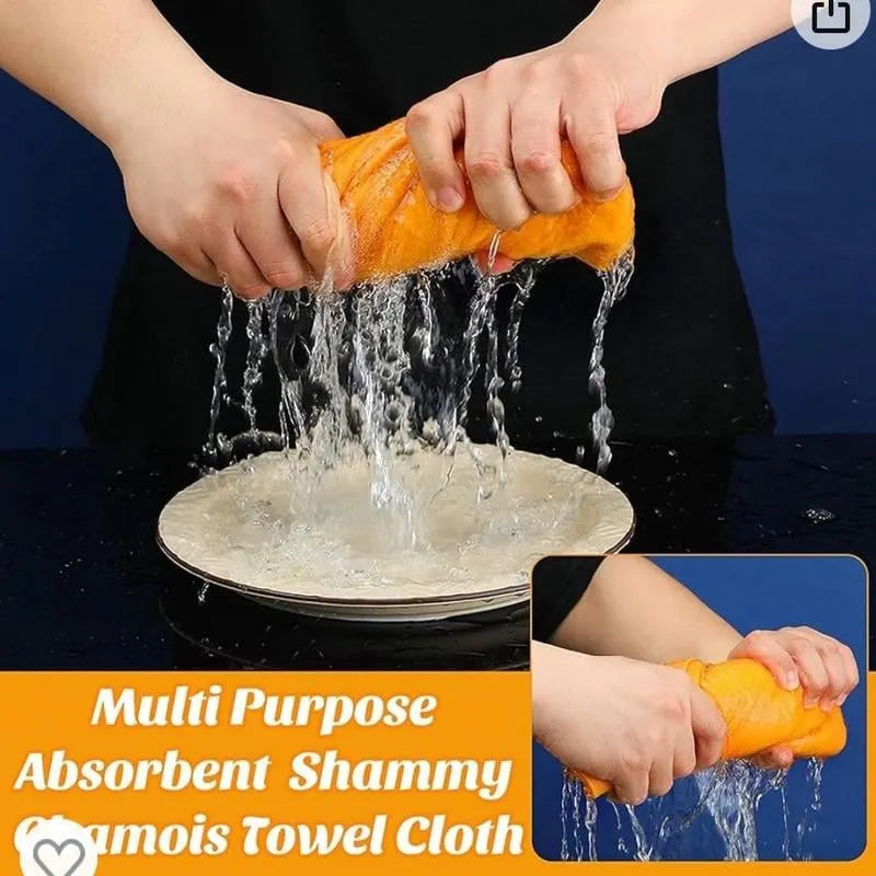 🔥Last 4 hours Sale: Save 50% -Ultra-Absorbent Miracle Cleaning Shammy