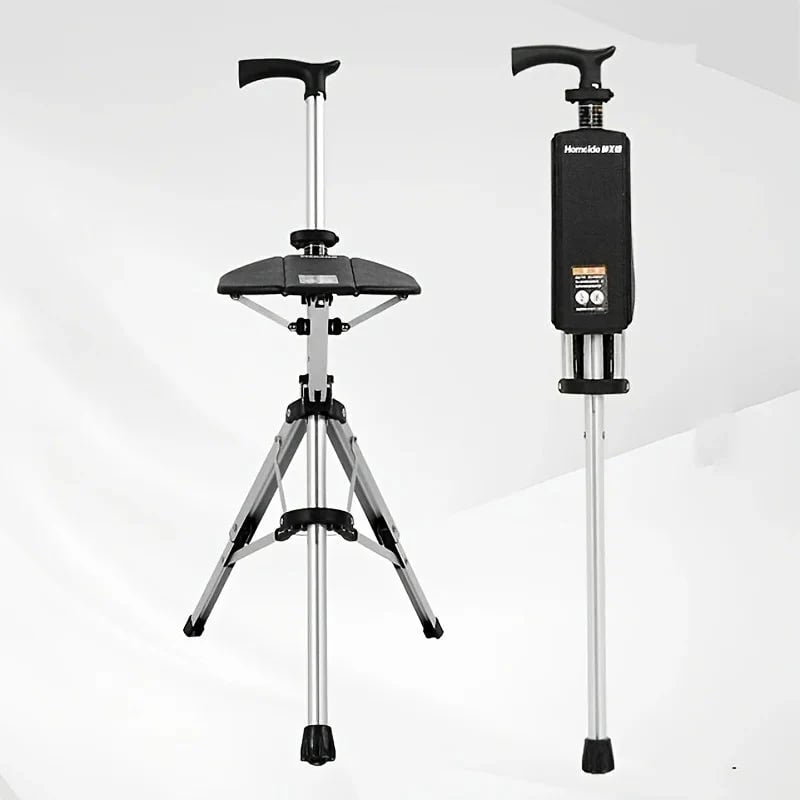 Folding Portable Cane Chair: The Best Gift for Seniors