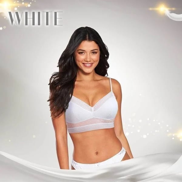Low Back Wireless Lifting Lace Bra