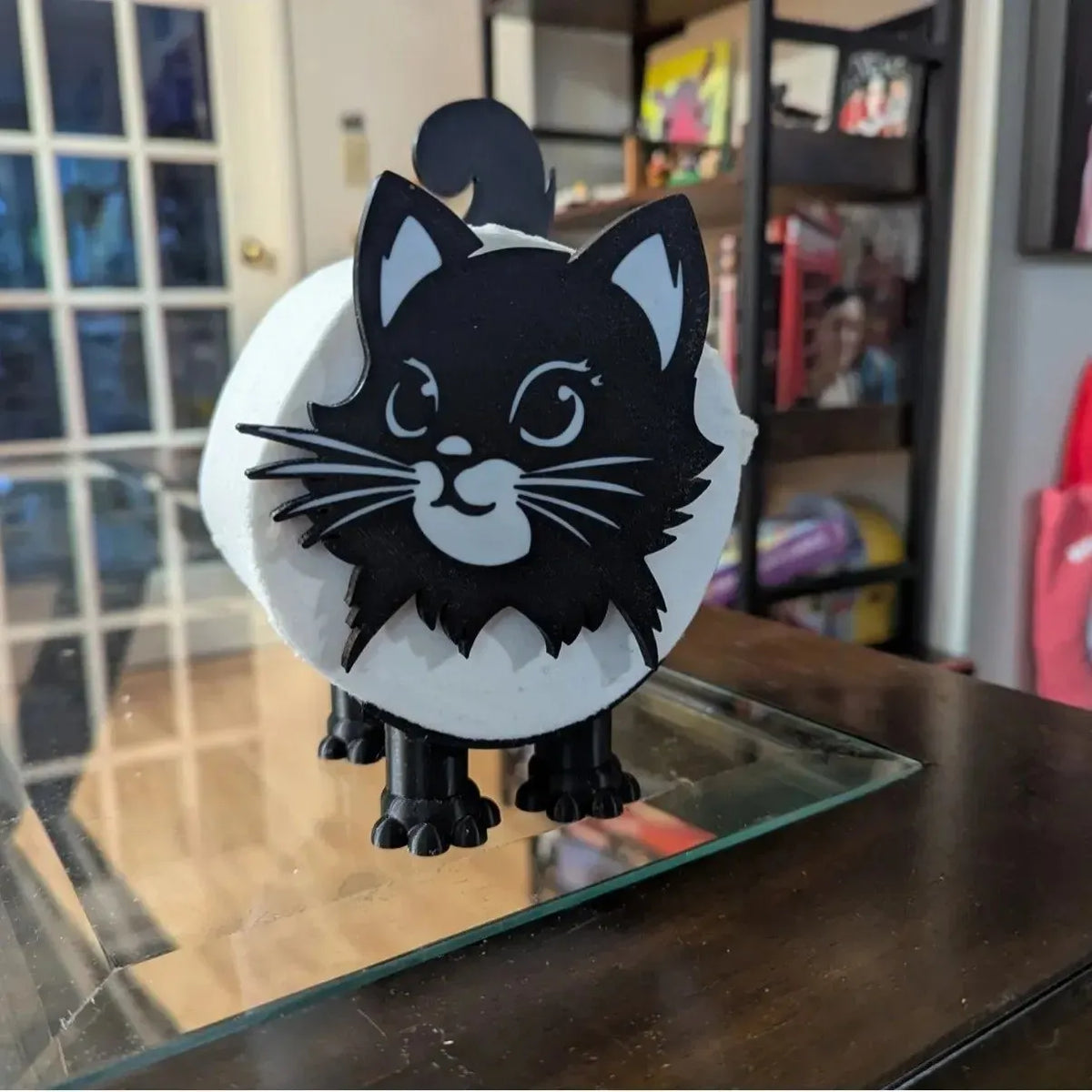 🔥Last Day 49% OFF - 😻Cute Cat Toilets Roll Holder