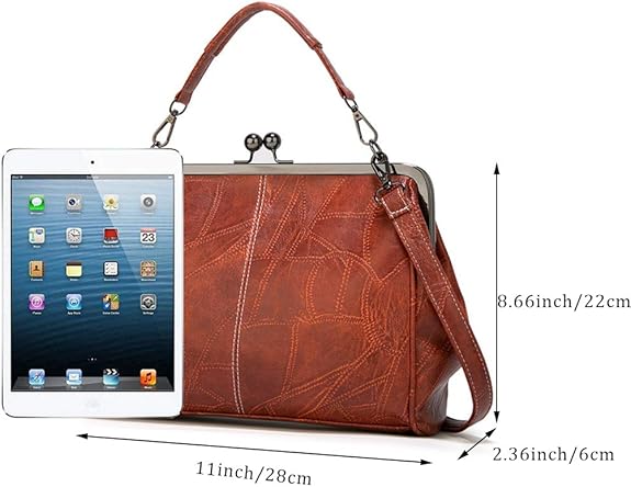 🔥HOT SALE🔥2026 New Kattee Elegant Waterproof Women’s  Kiss-Lock Tote Handbag