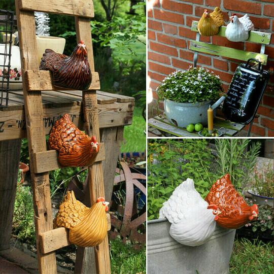 Daze Rooster- Handmade Garden Decoration