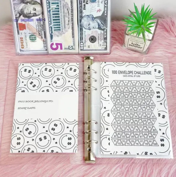 🔥LAST DAY 49% OFF - 🤑✉️100 Envelope Savings Challenge Book