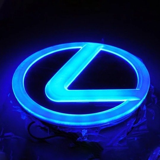 4D Car Logo Badge LED Light