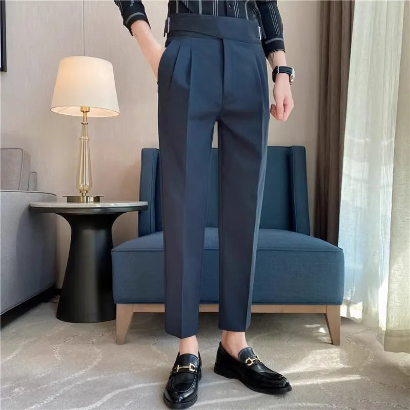 Classic Buckle Trousers (Buy 2 Free Shipping)