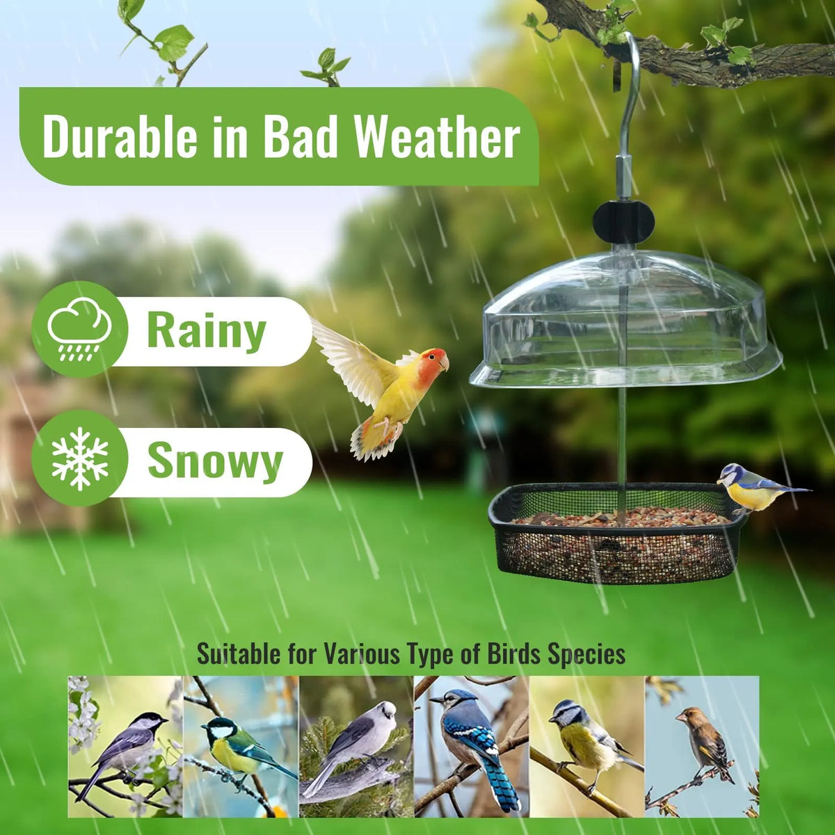 ⚡️FLASH SALE 49% OFF - Hanging Wild Bird Feeder Station