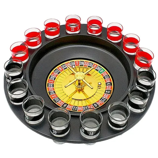 🔥Last Day 49% OFF - 🍹Drinking Roulette Shot Glass Game Set