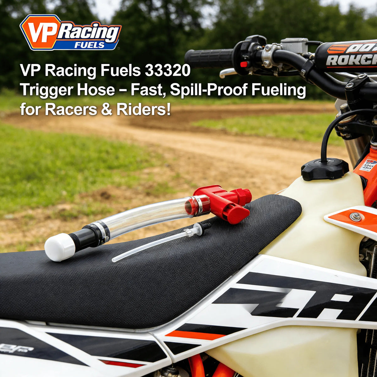 🔥HOT SALE🔥VP Racing Fuels 33320 Trigger Hose – Fast, Spill-Proof Fueling for Racers & Riders!