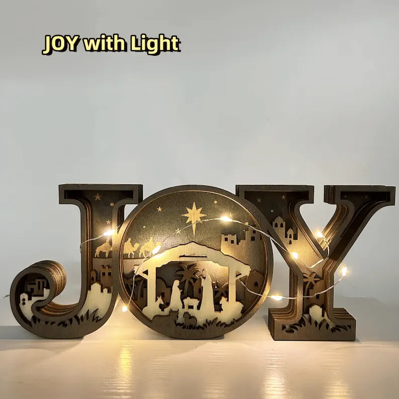 🔥Easter Pre-Sale 50% OFF✝️Nativity Scene Wooden Ornaments