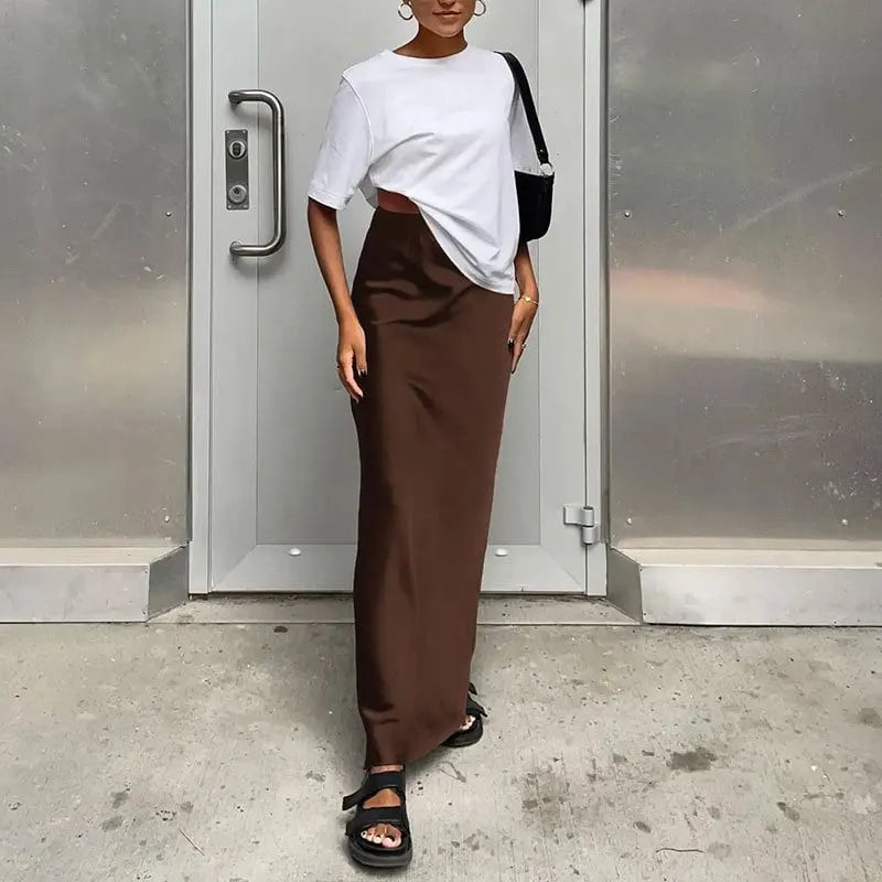 Stoni Column Skirt (Buy 2 Free Shipping)