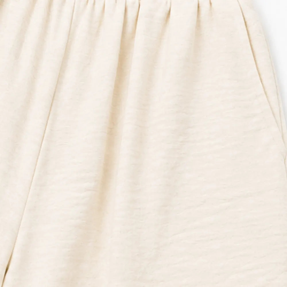 Cold Shoulder Wide Leg Pants Set