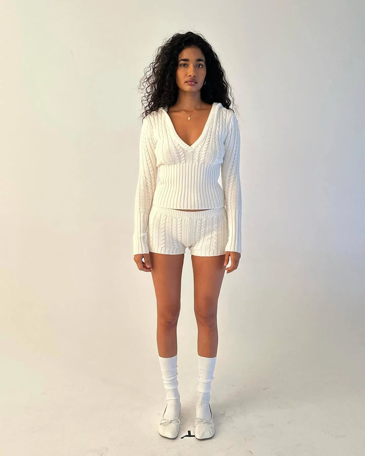 Cable Cloud Knit Sweater