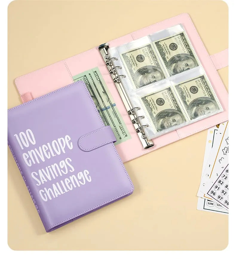 🏆Flash Sale⚡ 50K+ SOLD! Almost Gone-💥🔥🤑✉️100 Envelope Savings Challenge Book,Best Gifts