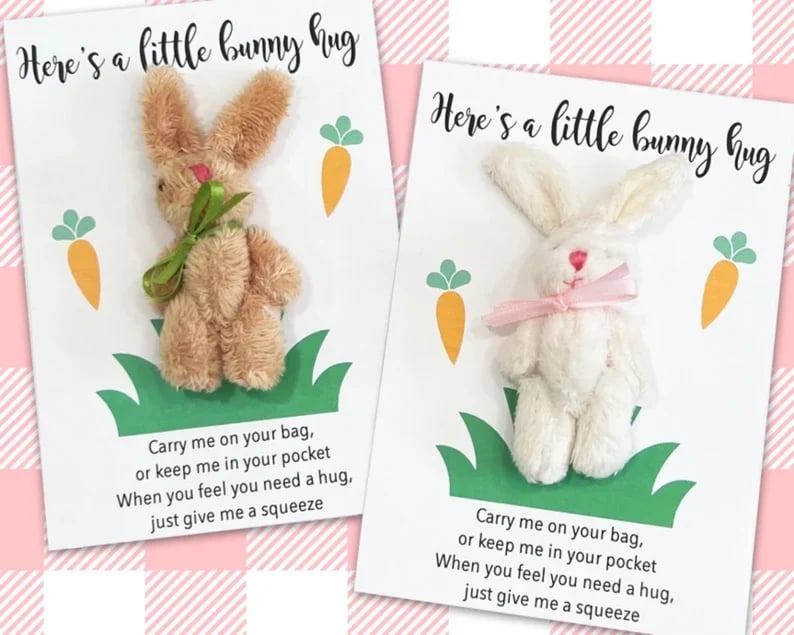 🔥Last Day 50% OFF - 🐰💕Cuddly Bunny Pocket Hug(🎁Buy 2 Get 1 Free)