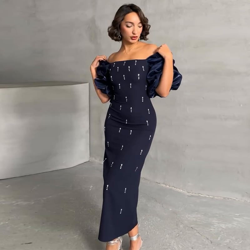 Retro Polka Dot Dress